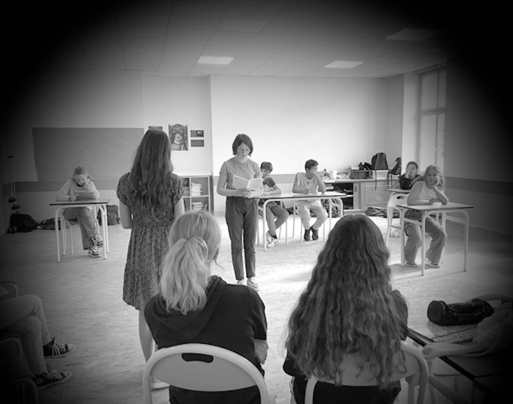 Atelier théâtre collège STJB La Salle Teloché