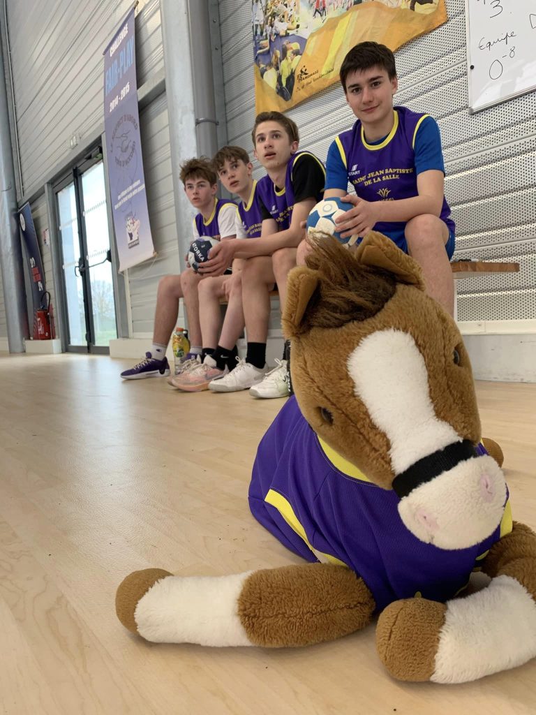 Handball mascotte teloché
