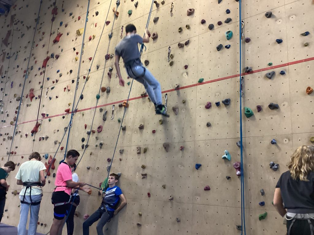 escalade collège teloché