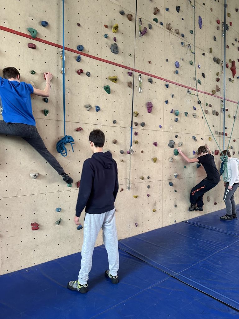 escalade collège teloché