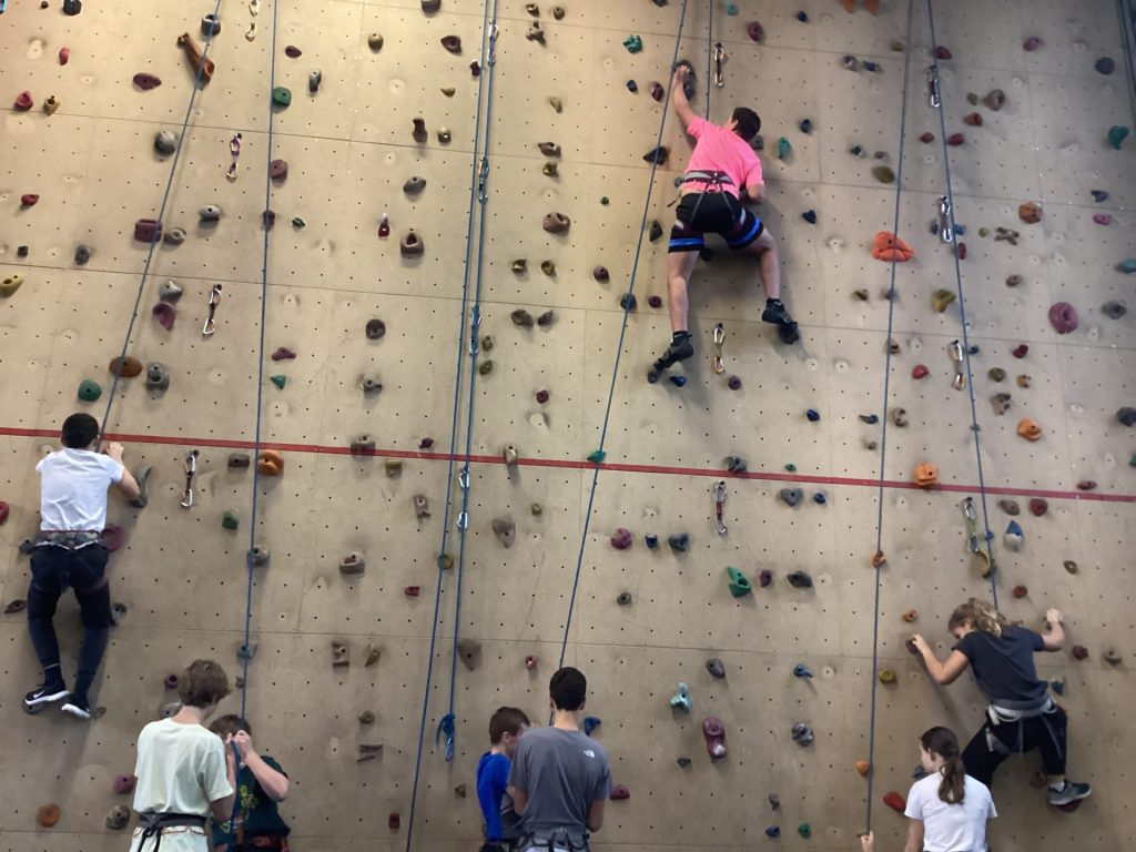 escalade collège teloché