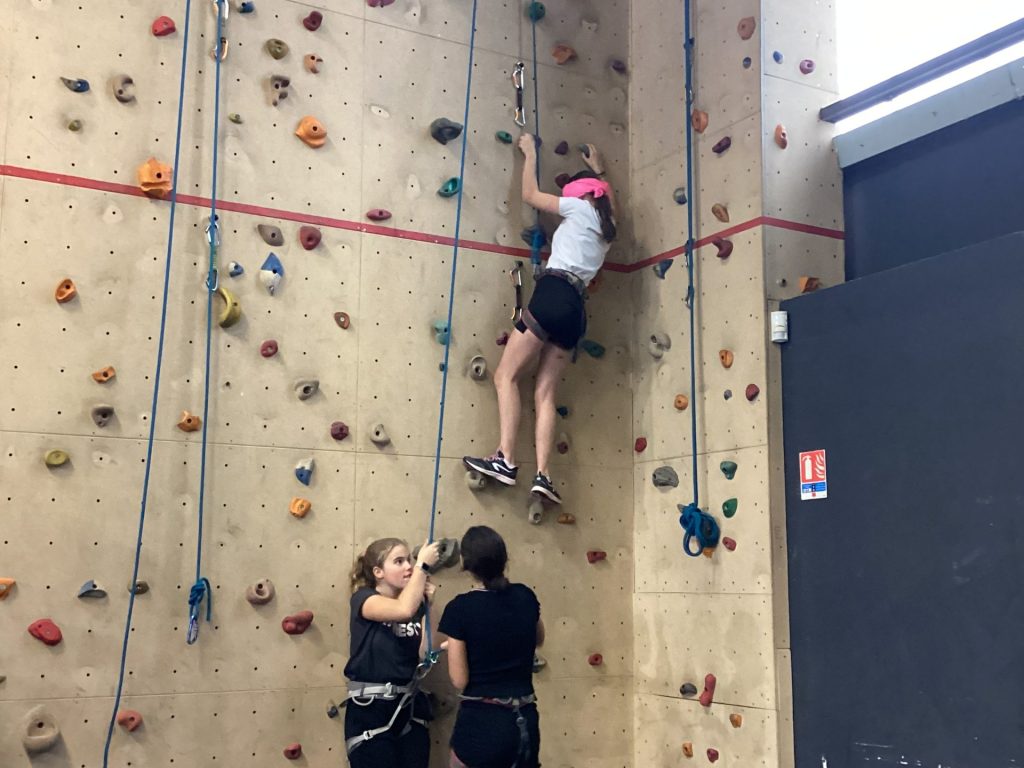 escalade collège teloché