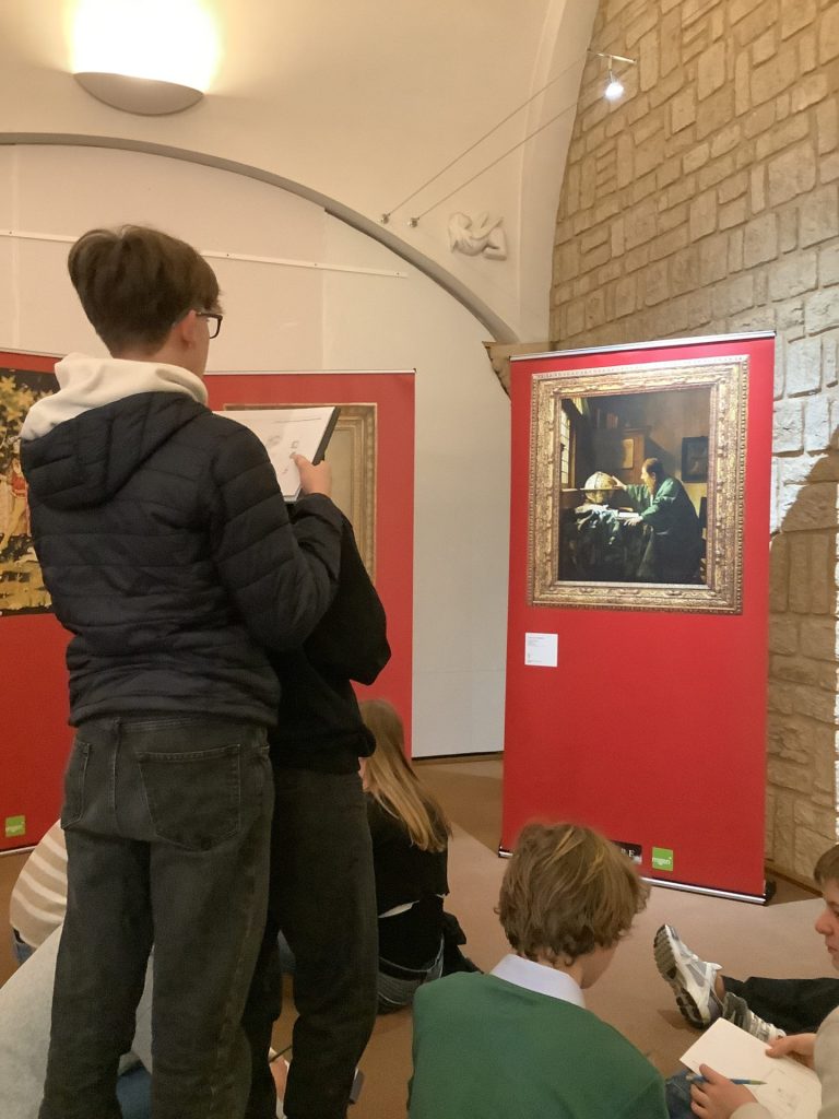 Expo le Louvre à la galerie collège teloché