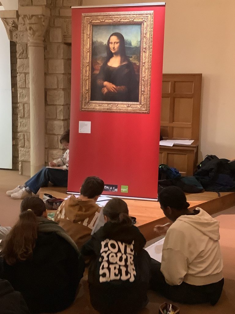 Expo le Louvre à la galerie collège teloché