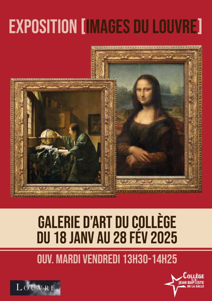 Expo le Louvre à la galerie collège teloché