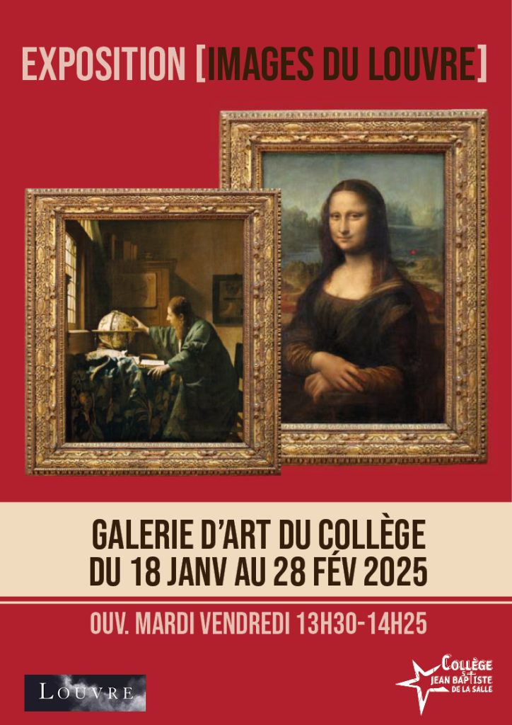 Expo le Louvre à la galerie collège teloché