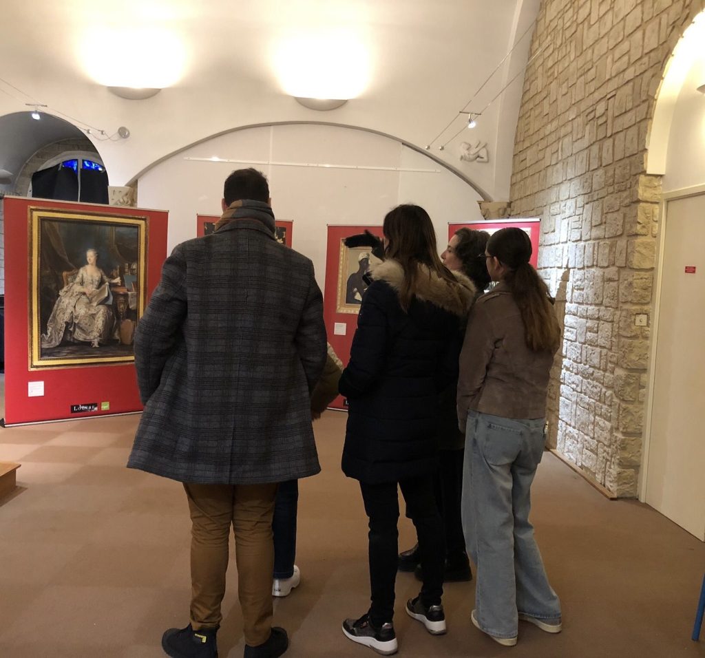 Expo le Louvre à la galerie collège teloché