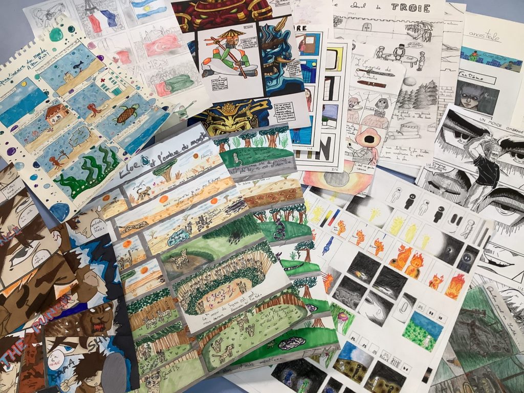 bd scolaire option art teloché