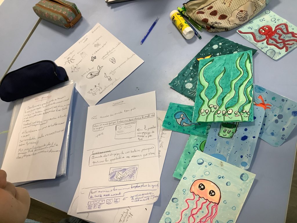 bd scolaire option art teloché