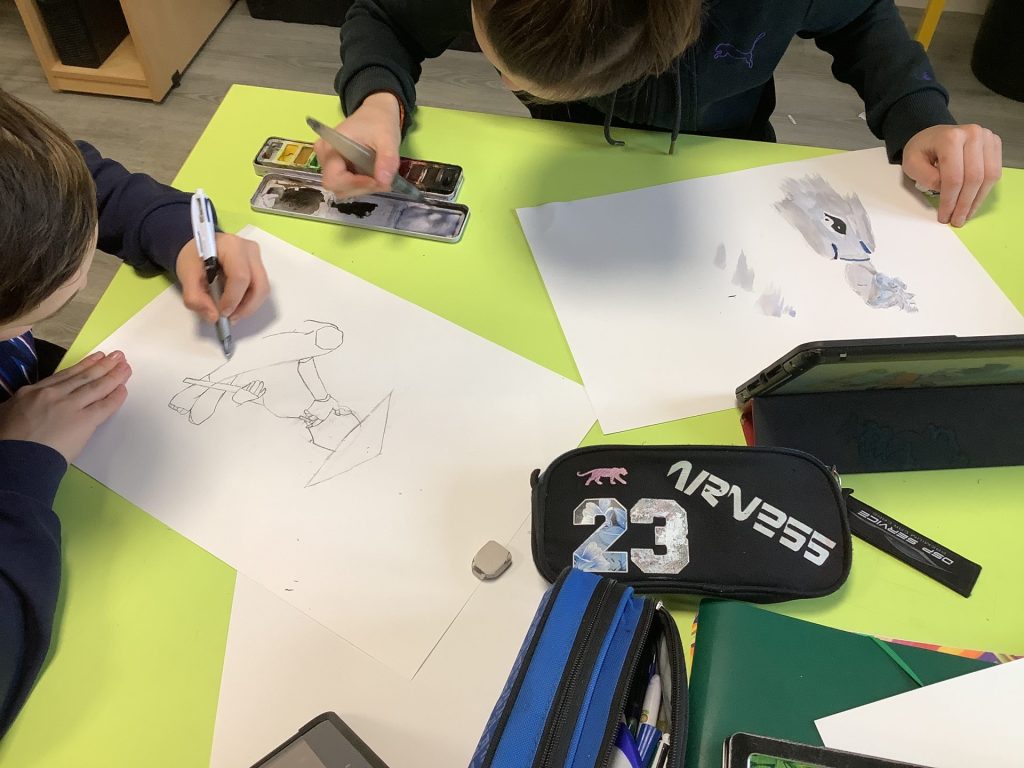 bd scolaire option art teloché