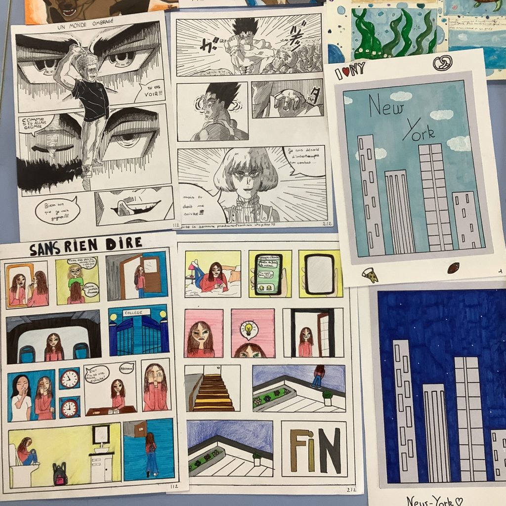 bd scolaire option art teloché