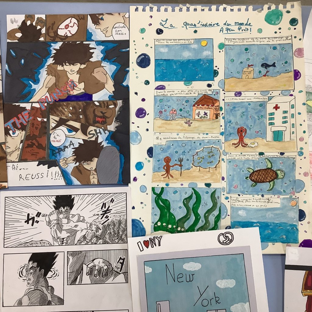 bd scolaire option art teloché