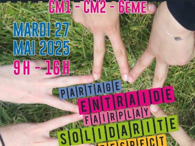 Affiche Journée du collectif cycle 3 2025