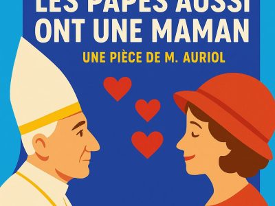 Affiche théâtre pièce 2025