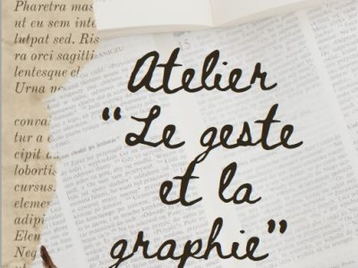atelier geste et graphie