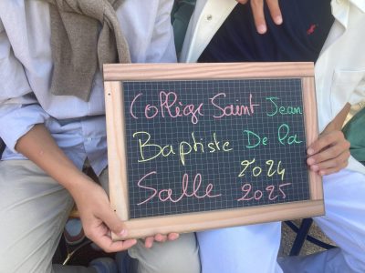 photos de classe au collège stjb teloché